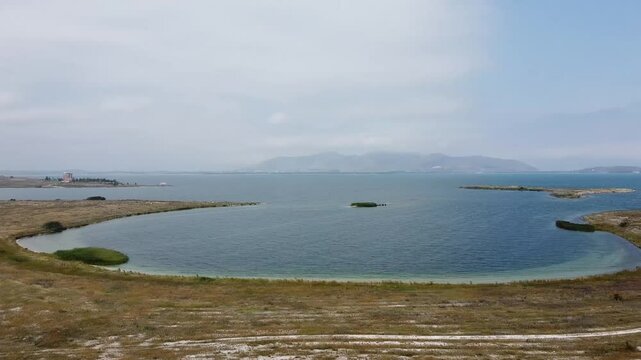 Lake Sevan from a bird's eye view