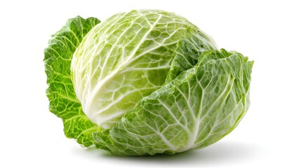 cabbage isolated on white background