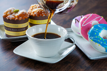 コーヒーとスイーツ