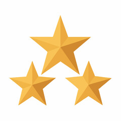 Obraz premium GoldenStars | AI-Generated Vector Art & Linocut Silhouette Designs for Creatives