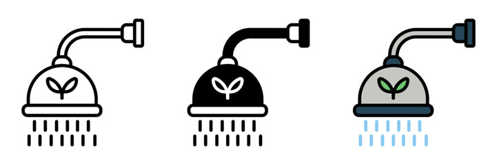 Eco Showerhead is a water-saving nozzle that maintains pressure while using less water during showers.