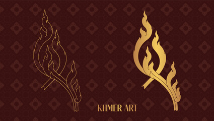 Kbach khmer, Khmer Art