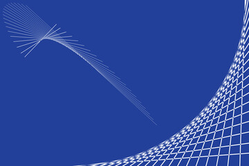 abstract blue background blue Pattern of  background , wallpaper  graphic design  and the  white  mesh 