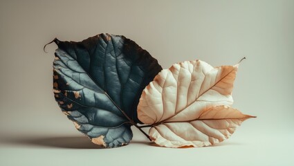 Beauty in nature's decaying texture