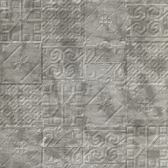 Obraz premium Superficie de baldosa decorativa fotografiada en estudio — Ideal para uso digital o impreso