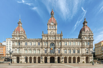 A Coruña is a port city located on a promontory in the Galicia region of northwestern Spain.