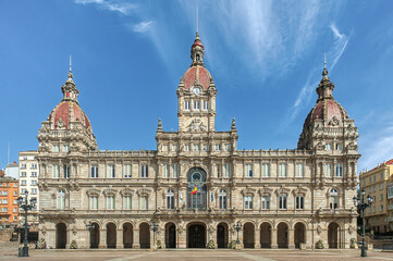 A Coru&ntilde;a is a port city located on a promontory in the Galicia region of northwestern Spain.