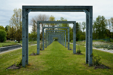 garden arches Background Banner