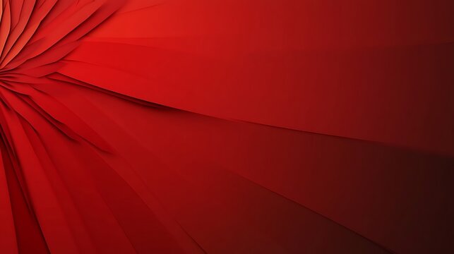 Abstract red geometric design