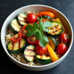 fresh vegetable salad