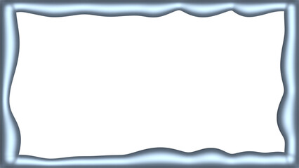 metallic blue frame background