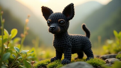 Fototapeta premium animal crochet