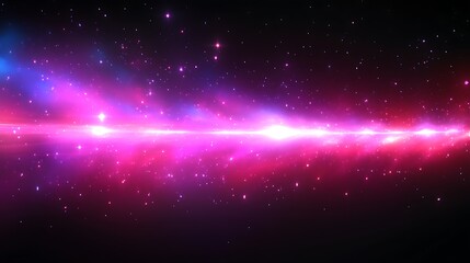 Abstract cosmic energy burst