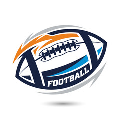 Logo football vector