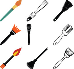 Paint Brushes Collection 