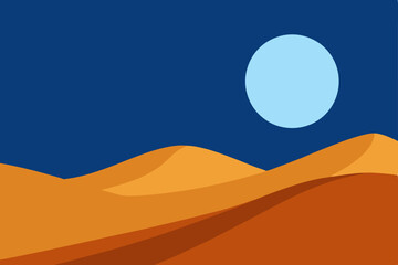 desert landscape with desert