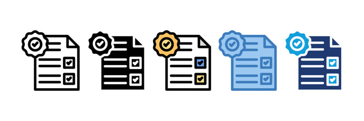 Completion Icon Element For Design