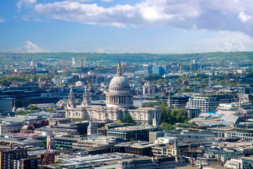 Saint Paul's Cathedral in the City of London, UK