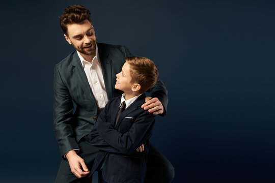 Fathers Day celebration highlighting joy and togetherness between father and son in 2025 - Powered by Adobe