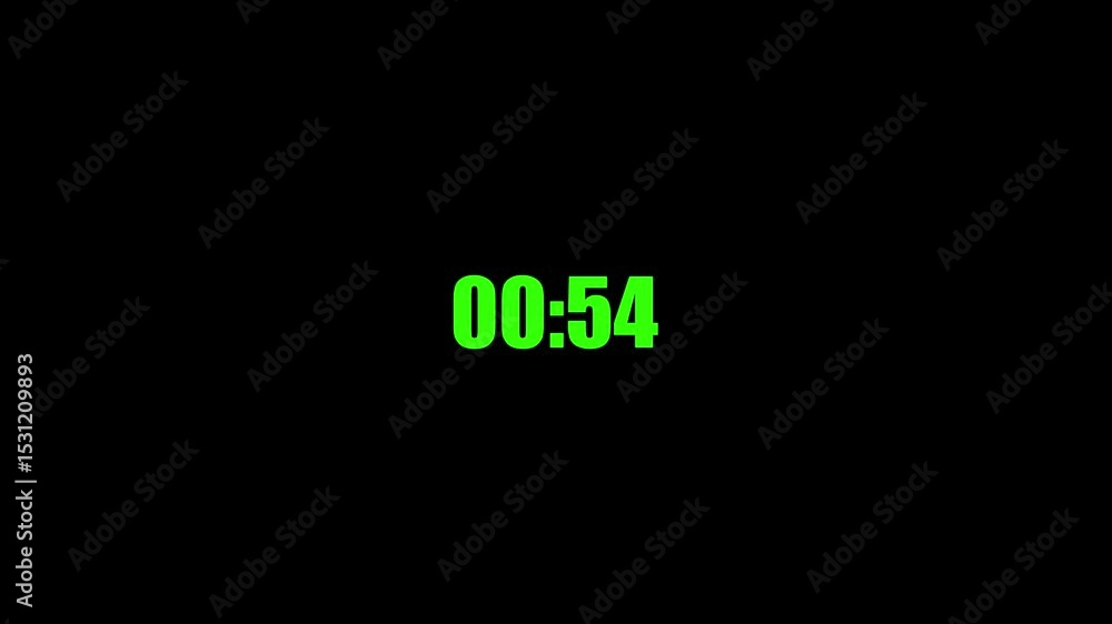Poster 60 to 0 seconds, rounded circle 60 seconds countdown1 minute countdown. timer countdown background. 