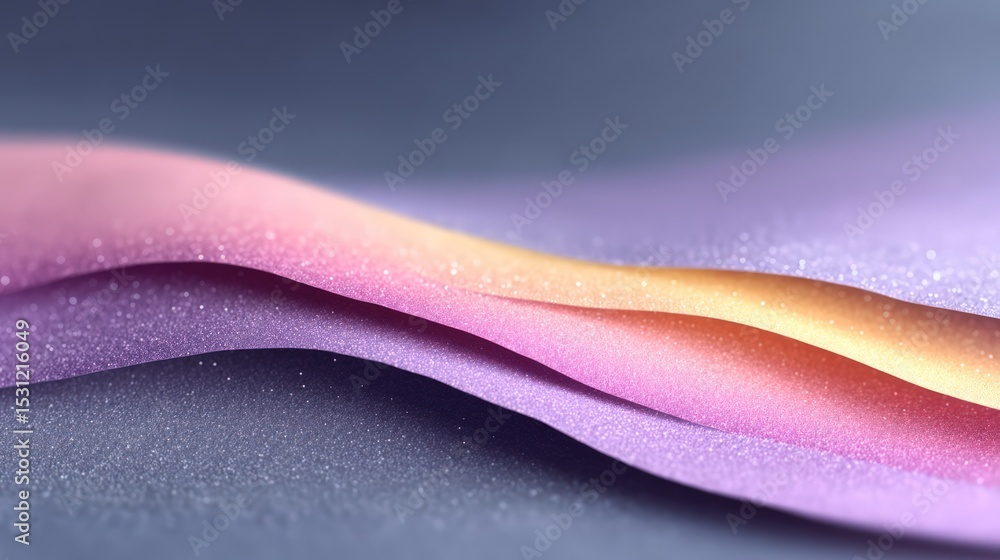 Poster abstract layered paper texture with gradient colors