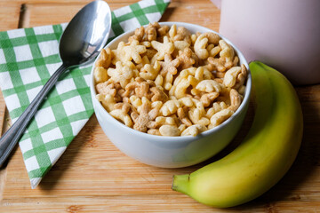 Bowl Of Original Rice Krispies A British Favourite Breakfast Cereal