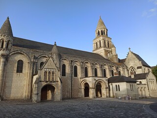 Eglise notre-dame la grande in poitiers france