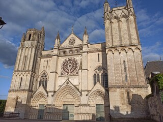 Obraz premium Saint-Pierre Cathedral of Poitiers, France