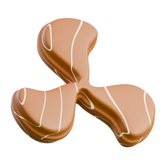3D Render Delicious glazed donuts ideal for bakery, dessert, cafe, food promotion, and snack marketing.