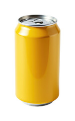 individual tropical fruit soda can on a white background, in a minimalist style, with simple lines, no shadow, pure lighting, high resolution