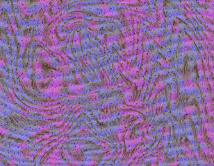 Abstract Swirling Purple and Blue Liquid Texture