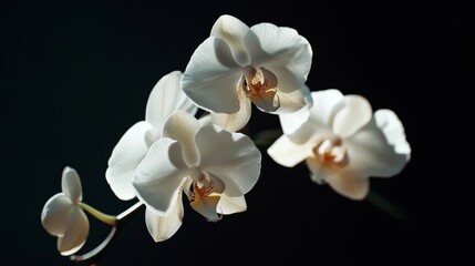 Fototapeta premium The Beauty of the Charming Orchid Flower