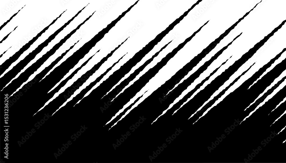 Poster black and white grunge transition pattern for modern background and jersey design. fully editable ve