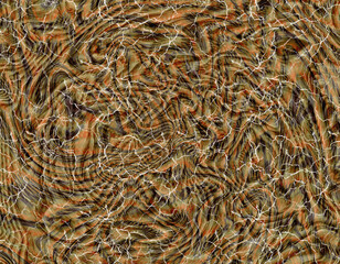 Abstract Swirling Marble Texture with Cracks