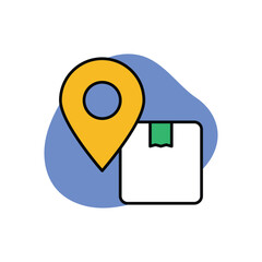 Fototapeta premium Position Icon vector stock illustration