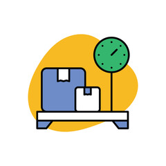 Scale  Icon vector stock illustration