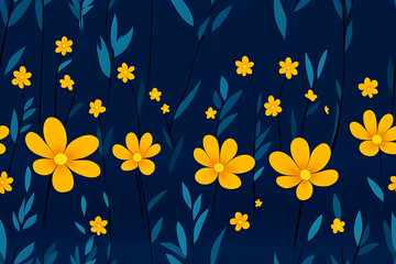 Obraz premium Kangaroo Paw Minimalist seamless pattern background vector, cute plants graphic