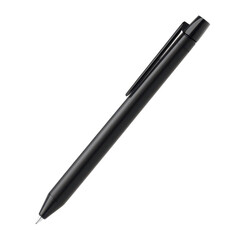 Elegant black pen resting on a clean surface ready for writing or signing documents in an office or study