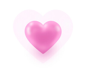 pink heart 