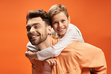 Celebrating joy and togetherness on Fathers Day 2025 with a father and son