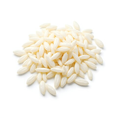 rice on white background creating AI