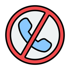 No Phone Icon.