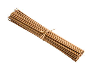 vietnamese incense sticks bundle isolated white background