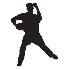 Baseball Player Silhouette