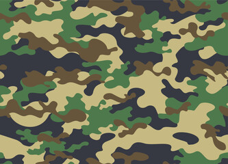 seamless camouflage pattern, military fabric texture, modern fashion camouflage background