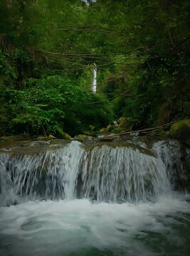 waterfall in the forest