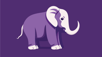 vector illustration of an elephant