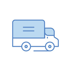 Truck Icon vector stock illustration