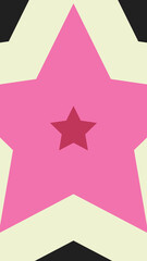 Stars Flat Shapes 5 Styles Vertical Transitions 1 MOGRT 378