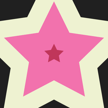 Stars Flat Shapes 5 Styles Square Transitions 1 MOGRT 379